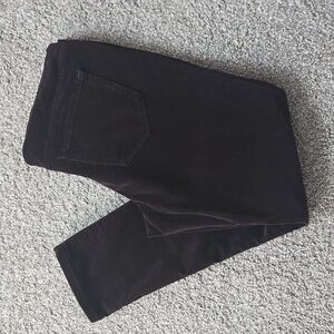 Isabel Maternity Brown Corduroy Skinny Pants - Full Belly Panel - Size 14/32R